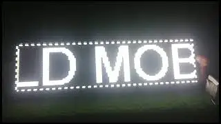 LED MOVING DISPLAY SIGN BOARD