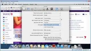 Change homepage in Apple Safari (MAC)