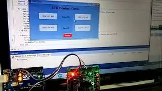 Arduino + Vb.net - LED control UI (demo)