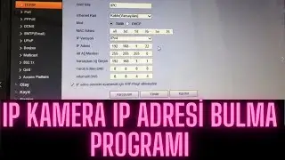 İP KAMERA IP ADRESİ BULMA PROGRAMI ( İp kamera Network İp adresi nasıl bulunur )