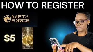 How To Register Metaforce $5 - Make Money  2024 - Play To Earn - Metaverse