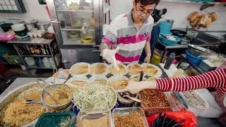 EPIC BREAKFAST in KUALA LUMPUR Street FOOD Hawker Center - Local, Non-Tourist Only!