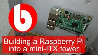 Building a Raspberry Pi into a mini-ITX case