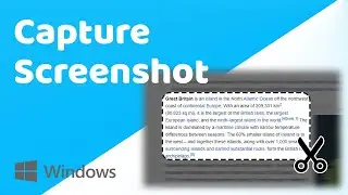 How to take a Screenshot in Windows 10