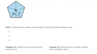 11.6: Areas of Regular Polygons