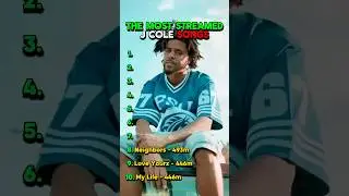 The Most Streamed J. Cole Songs 