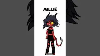 Making Millie from Helluva boss in gacha life 2 :D