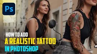 How to add a realistic tattoo | Photoshop