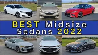 BEST Mid-Size Sedans for 2022! | Top 7 Reviewed and Ranked!