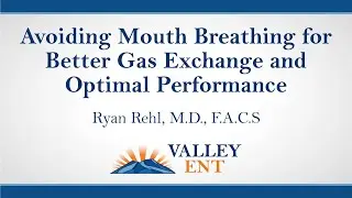 Avoiding Mouth Breathing for Better Gas Exchange and Optimal Performance