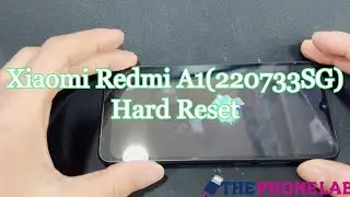 How to Hard Reset | Factory Reset Xiaomi Redmi A1(220733SG)?