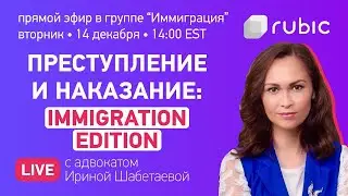 Криминал и Иммиграция: на вопросы отвечает адвокат Ирина Шабетаев