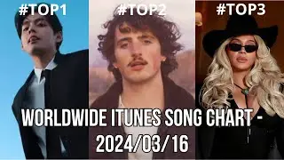 Worldwide iTunes Song Chart   20240316