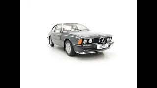 A Magnificent E24 BMW 635 CSi with Only 24,208 Miles from New - £34,995