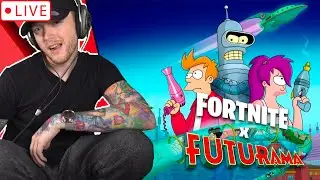 🔴 LIVE - [Giveaway] Fortnite x Futurama