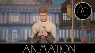 [AC] Men's animations with a phone | The Sims 4