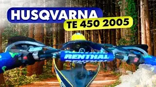 HUSQVARNA TE 450 2005 г | БЕГЕМОТ ИЗ  Маттигхофен | ТЕСТ ДРАИВ 🔥🤠