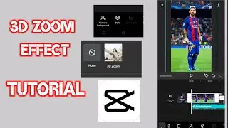 3D Zoom Effect Capcut Tutorial | How to make 3D Zoom Effect Video in Capcut | 3D Zoom Effect