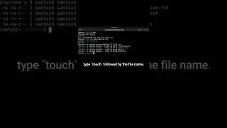 Learn Linux/Unix 'touch' Command in 60 Seconds! | Linux/Unix Commands for Beginners