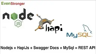 REST api in NodeJs | hapijs | mysql