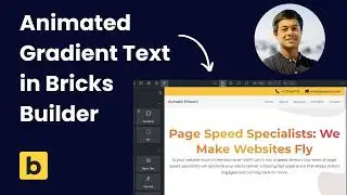 Create Stunning Animated Gradient Text with Bricks Builder