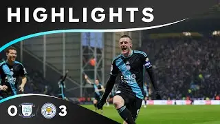 VARDY Helps Crown The CHAMPIONS! 👑 🏆 | Preston North End 0 Leicester City 3