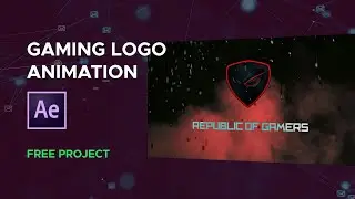 Shine Logo Animation in After Effects - After Effects Tutorial - Simple Logo Animation(Free Project)