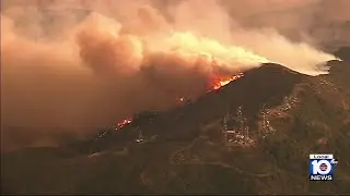 California’s ‘Airport Fire’ burns about 2,000 acres