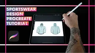 PROCREATE SPORTSWEAR DESIGN FOR BEGINNERS - FittDesign Tutorial