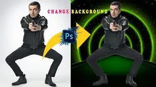 How To Change Background In Photoshop | How to Change Background  in Photoshop 2023 (FAST & EASY)