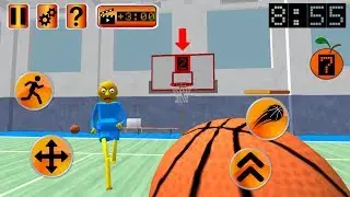 Basketball Basics with Baldi's Basics in Education and Learning - iOS Game