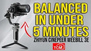 How to Balance 𝐙𝐇𝐈𝐘𝐔𝐍 𝐂𝐢𝐧𝐞𝐩𝐞𝐞𝐫 𝐖𝐞𝐞𝐛𝐢𝐥𝐥 𝟑𝐄 𝐆𝐈𝐌𝐁𝐀𝐋 | Set-up for Super Smooth Video