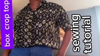 box top with notched collar sewing tutorial