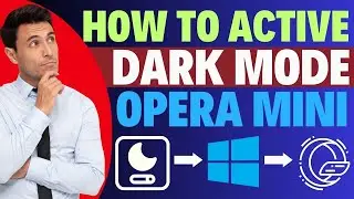 How To Active Dark Theme In Opera Mini