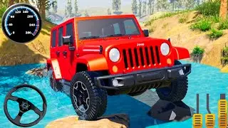 US Mud Jeep Driving Game - New Indian Offroad 4x4 SUV Driving Simulator - Android GamePlay