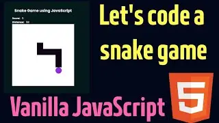 Let's code snake game using pure JavaScript | JavaScript tutorial | WebCode