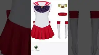 Rei Hino Sailor Mars Cosplay Costume Takerlama