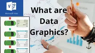 How to use a data graphic in Microsoft Visio 2024