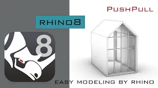 How to use Pushpull command in Rhino?