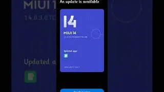 Redmi 12C MIUI 14 Update 🤩🤩 India#shorts #viral#trending #shortfeed