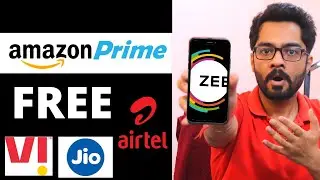 Free Amazon Prime Membership Zee5 Subscrption & Hostar VIP With Airtel Vi & Jio |Best Recharge Plans