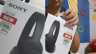 SONY WH-CH510 BLUETOOTH WIRELESS HEADPHONE REVIEW AND UNBOXING