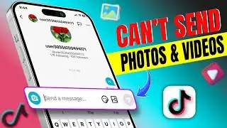 How to Send Photo in TikTok Message on iPhone | Send Pictures in TikTok DM