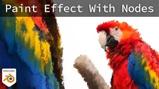 Turn Anything Into A Painting with Shader Nodes || Blender 2.92
