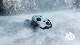 3 Ways to make Realistic Snow in Blender