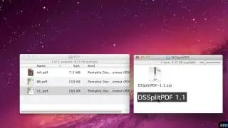 Batch Split PDF files to Single Pages Free on Mac