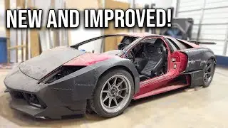 Building a DIY Wide Body Kit for my Lamborghini Murcielago