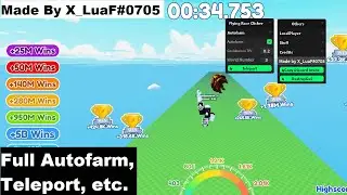 Flying Race Clicker OP Script | Instant Complete, Full Autofarm, TP, etc.