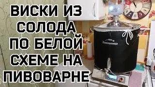 Домашний ВИСКИ по белой схеме на пивоварне Хмельница. Самогон из зерна.