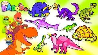 Dinosaur Puzzle | Club Baboo  | Watch and Learn Dinosaurs for kids